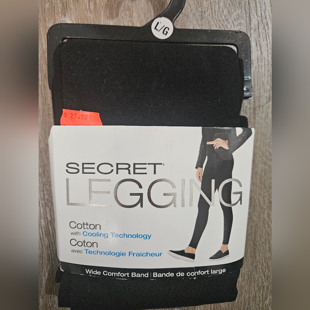 Secret Black Comfort Leggings